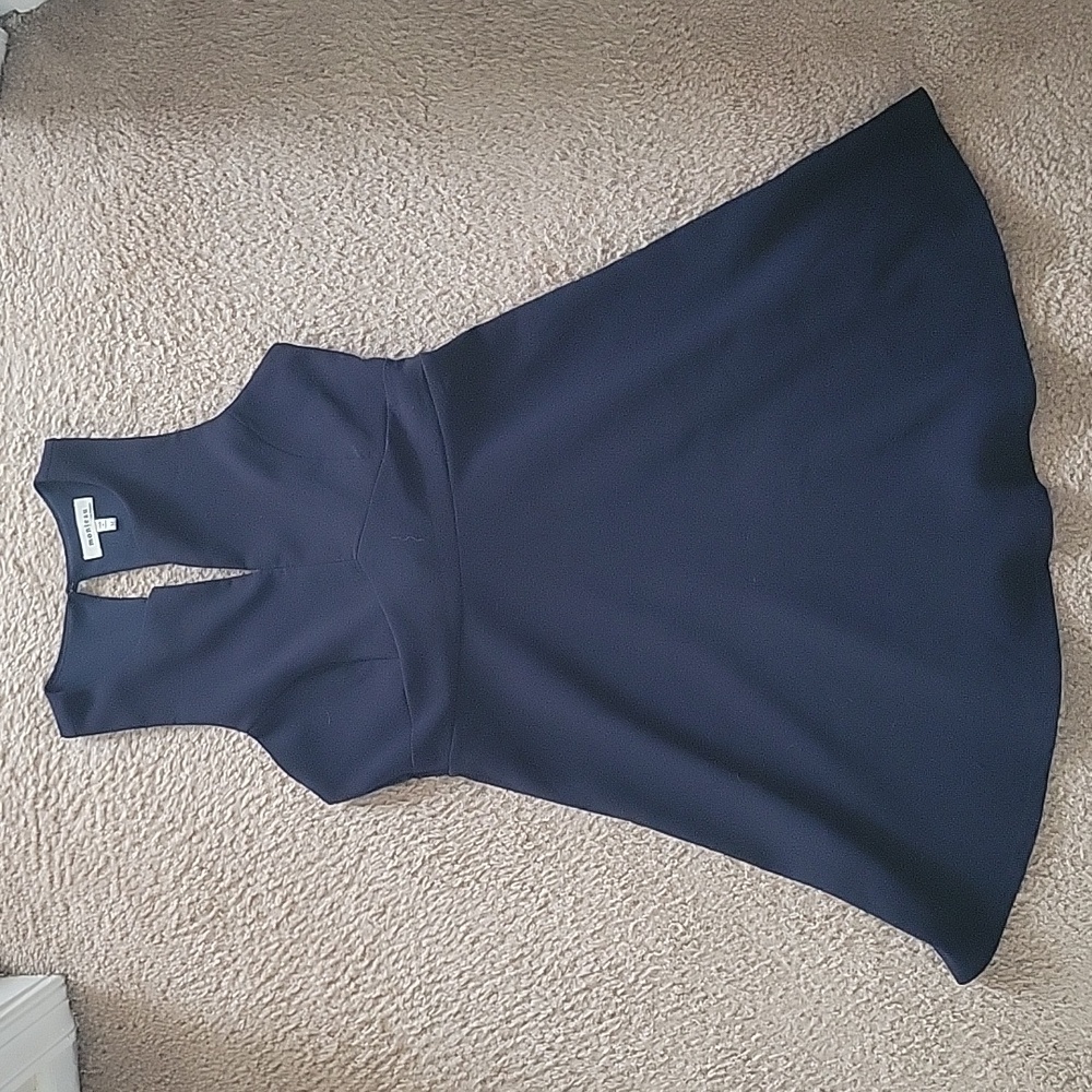Monteau Navy Blue Mini Dress Size M